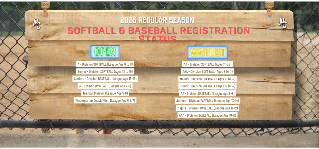  2026 Registration Status